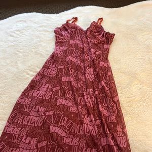 Urban outfitters maxi dress size small